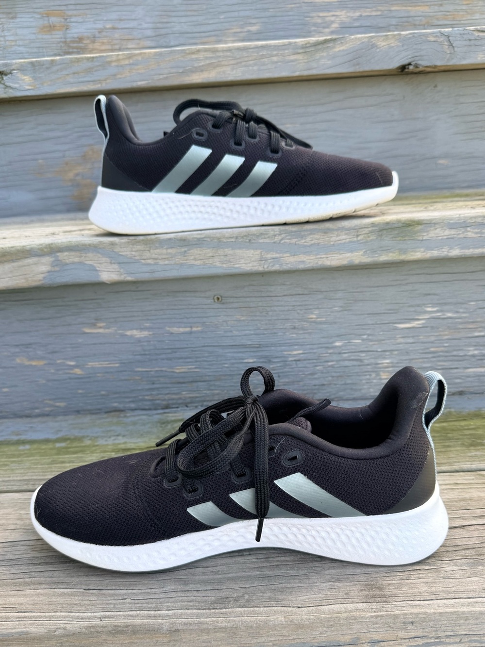 Adidas Black Athletic Sneakers Woman’s size 8